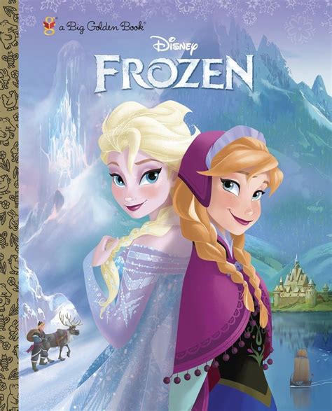 Amazon Frozen Big Golden Book Disney Frozen Rh Disney Rh Disney Girls And Women