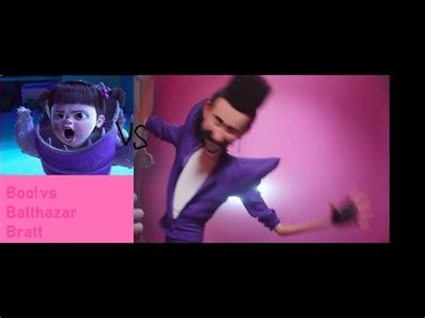 Boo Monsters Inc Vs Balthazar Bratt Despicable Me Evilbratt