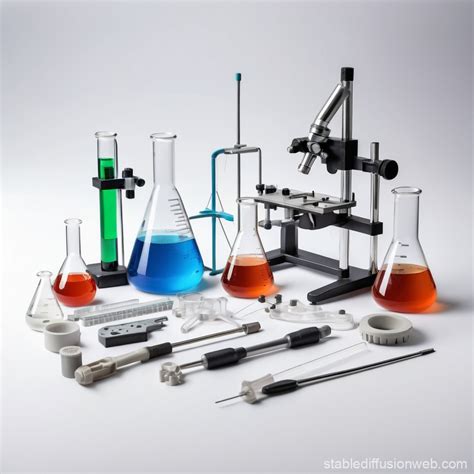 Scientific Equipment Setup Stable Diffusion Online