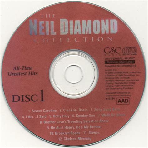 36 All Time Greatest Hits Cd1 Neil Diamond Mp3 Buy Full Tracklist