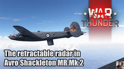 The Retractable Radar In Avro Shackleton Mr Mk Youtube