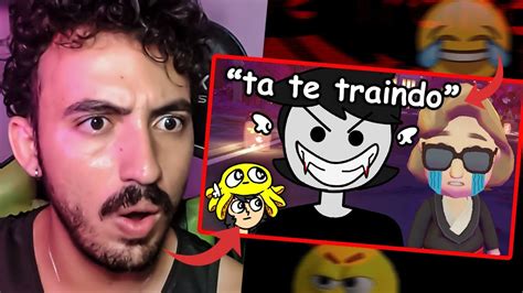 o objetivo desse jogo é SEPARAR CASAIS SAIKO Leozin React YouTube