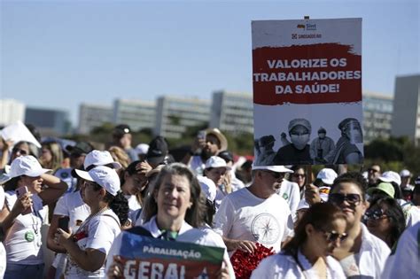 Manifestação Em Defesa Do Piso Salarial Da Enfermagem Agência Brasil