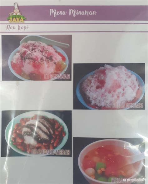 Selalu Diperbarui Menu Cafe Resto Jaya Medan Satria Bekasi