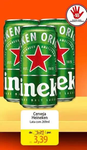 Cerveja Heineken Lata Ml Oferta Na Atacad O