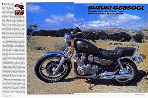 1982 Suzuki Gs850 Bobber Specs