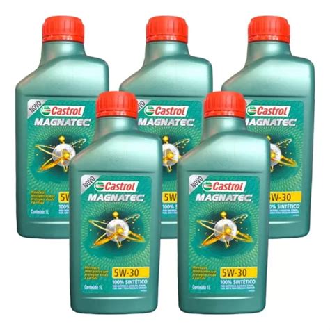 Leos Motores Castrol Magnatec W Api Sp Sint Tico Frete Gr Tis