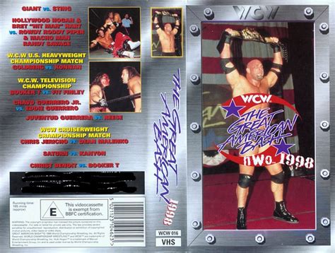 A Collective Review Of Wcw Great American Bash Sting Vs The