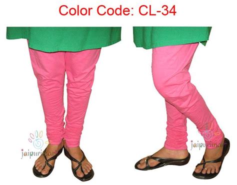 Indian Churidar Legging Cotton Lycra Salwar For Matching Kurta Top Tunic Kameez