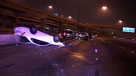 Suspected Drunk Driver Causes 3 Car Wreck