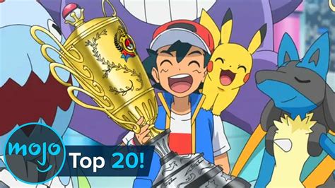 Top 20 Biggest Victories Of Ash Ketchum Pokémon Cda