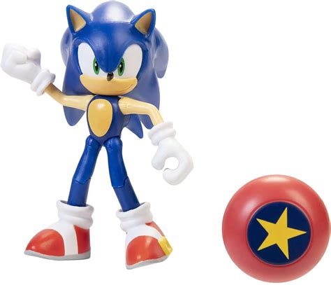 Sonic The Hedgehog Basic Wave 1 Sonic Star Spring 4 Action Figure