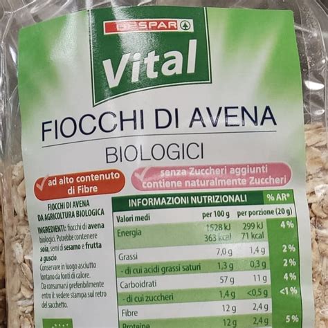 Vital Fiocchi Di Avena Integrale Review Abillion