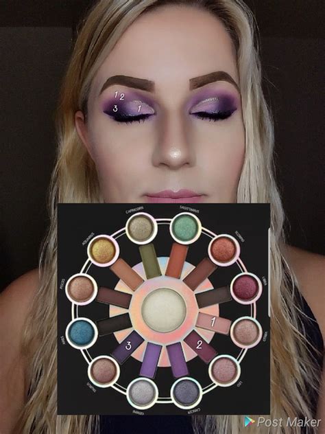 Zodiac Palette Look By Numbers Makeup Morphe Bh Cosmetics Palette