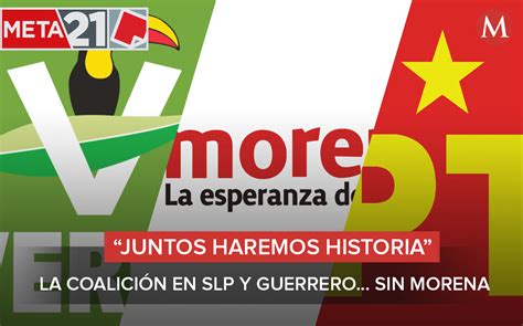 Coalici N Juntos Haremos Historia En Slp Y Guerrero Va Sin Morena