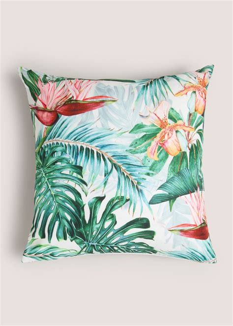 Outdoor Multicoloured Printed Cushion 43cm X 43cm Matalan