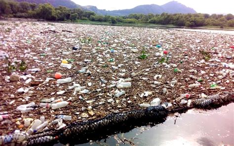 Lluvias arrastran miles de metros cúbicos de desechos al lago de Amatitlán