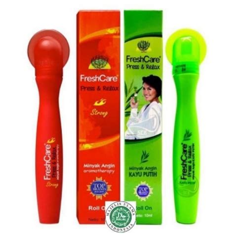 Jual Freshcare Press Relax Minyak Kayu Putih Roll On Ml Shopee