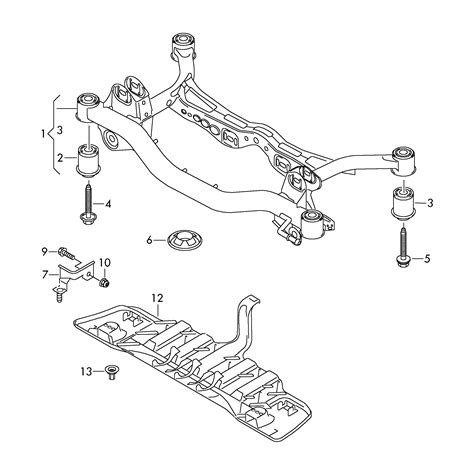 Volkswagen Passat Variant 2008 2008 Support Frame Vag Etka Online