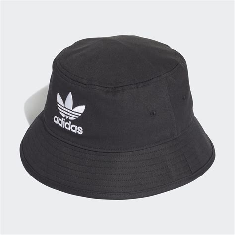 Adidas Adicolor Trefoil Bucket Hat Black Adidas LK