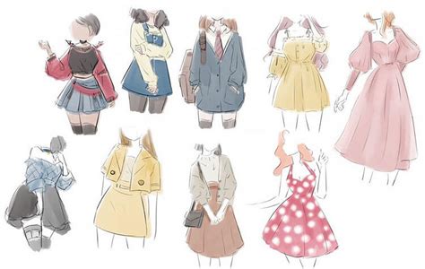 28 Cool References for Drawing Outfits - Beautiful Dawn Designs