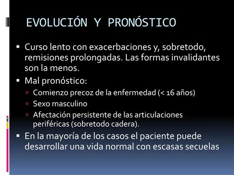 PPT ESPONDILITIS ANQUILOSANTE A PROPÓSITO DE UN CASO PowerPoint