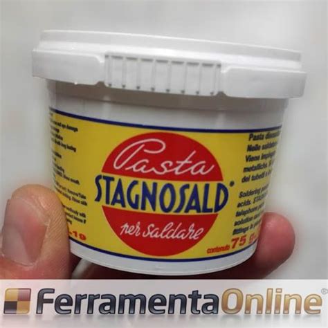 Pasta Salda Pasta Saldante STAGNOSALD FerramentaOnline Saldatura