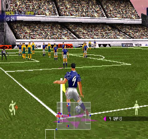 Screenshot Of Adidas Power Soccer Playstation Mobygames