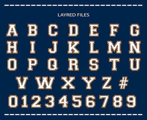 Varsity Font Varsity Letters Font Varsity Script Font College - Etsy