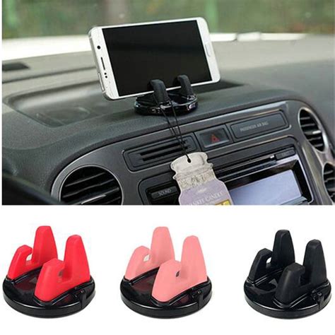 Phone Holder Universal Car Rotatable Soft Silicone Anti Slip Mat Phone