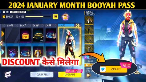 January Booyah Pass Free Fire 2024 Free Fire New Booyah Pass Review