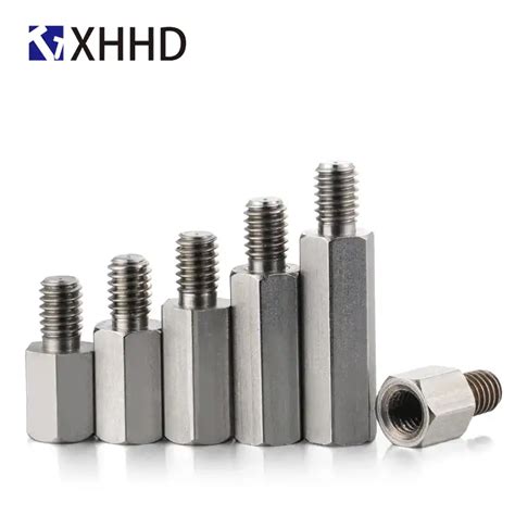 M M M Stainless Steel Hex Carbon Female Standoff Pillar Stud