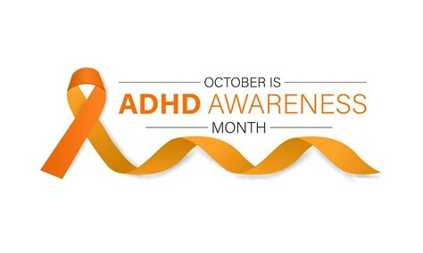 National ADHD Awareness Month Is Observed Every Year In October Banner