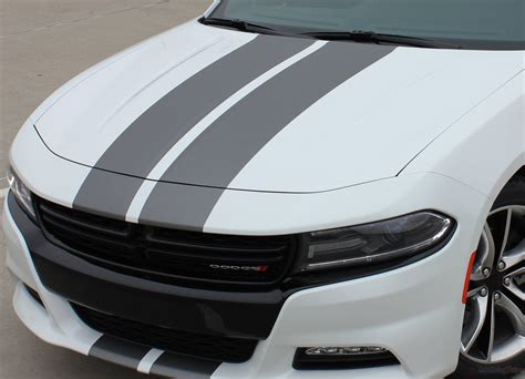 2015 2019 Dodge Charger N Charge Rally Factory Quality Mopar Style Vinyl Racing Stripes 3m