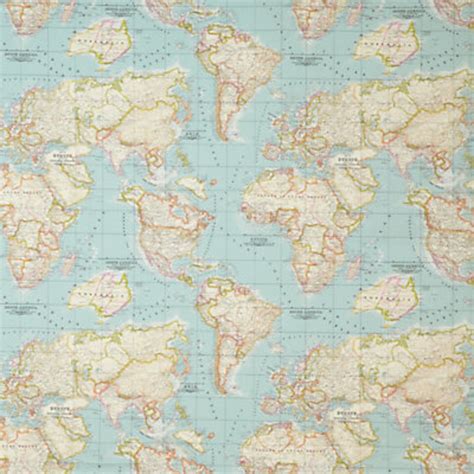 Map Fabric World Map Fabric Fabric Map Of The World World Fabric