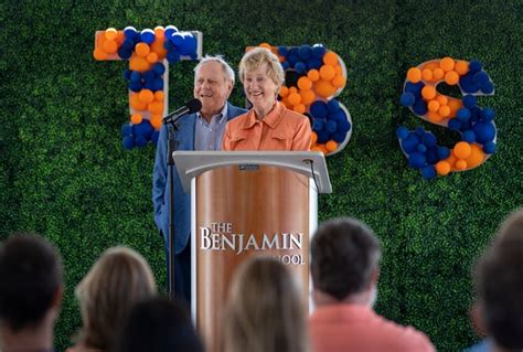 Jack And Barbara Nicklaus Honored By The Benjamin School In Florida