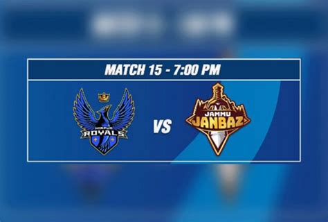 KPL Live Score 2022 Mirpur Royals Vs Jammu Janbaz 15th Match