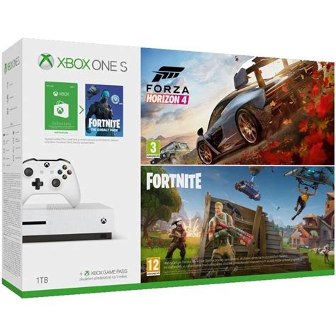 Konsola Do Gier Microsoft Xbox One S Tb Forza Horizon Fortnite