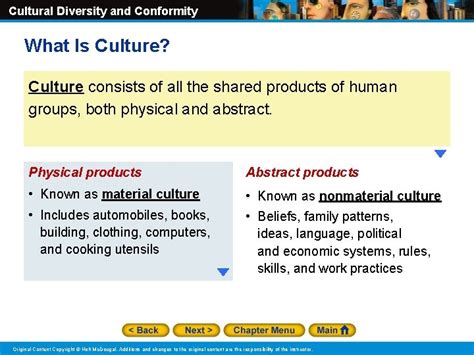 Cultural Diversity And Conformity Chapter 2 Powerpoint Cultural