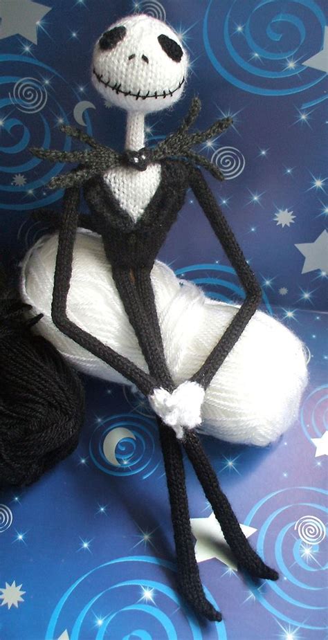 Free Nightmare Before Christmas Knitting Pattern For Jack Skellington