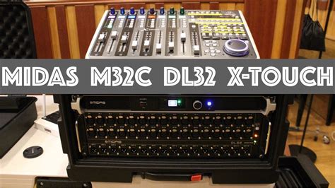 Midas M32c Dl32 Behringer X Touch Interconnect Walkthrough In 4 Minutes