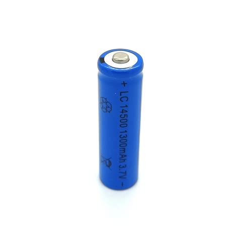 Аккумуляторная батарейка АА 1300mAh 3. 7V, Li-ion, синяя купить в ...