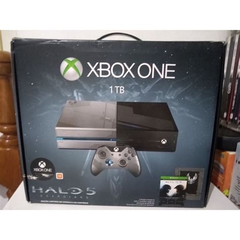 Console Xbox One 500GB Edição Halo 5 Desconto no Preço