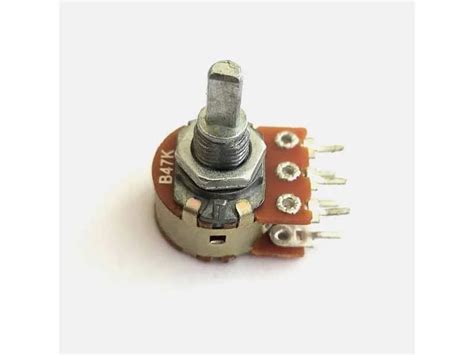 Buy K Ohm Dual Gang Rotary Potentiometer Large Pin Potentiometer