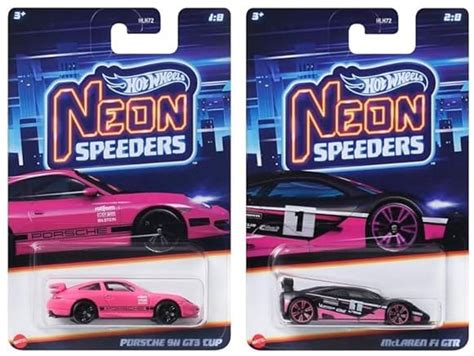 Hot Wheels 2024 Neon Speeders Mix 2