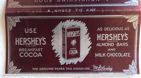 Vintage 1930s Hershey Milk Chocolate Candy Bar Wrapper 1821007020