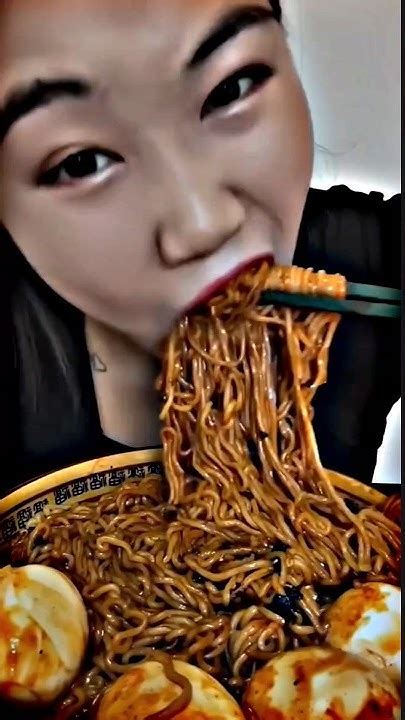 Chinese Eating Spicy Food Mukbang Asmr Spicy Noodles And Soft