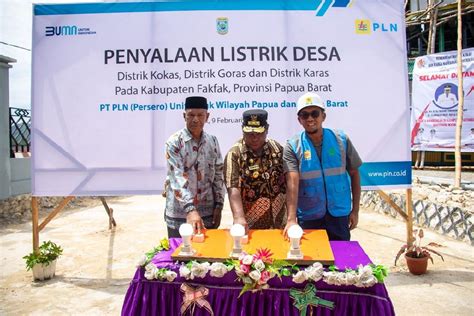 Pln Terus Maksimalkan Upaya Listriki Pulau Terkecil Di Tanah Papua