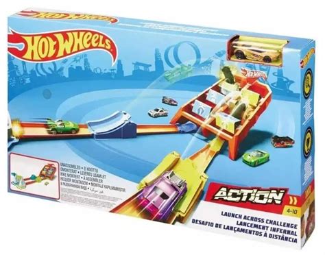 Hot Wheels Pista Desafio De Lan Amento Action Universo Hot Wheels