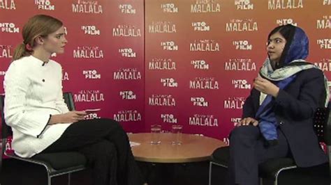 Emma Watson Interviews Malala Yousafzai She Thanks Watson For Her